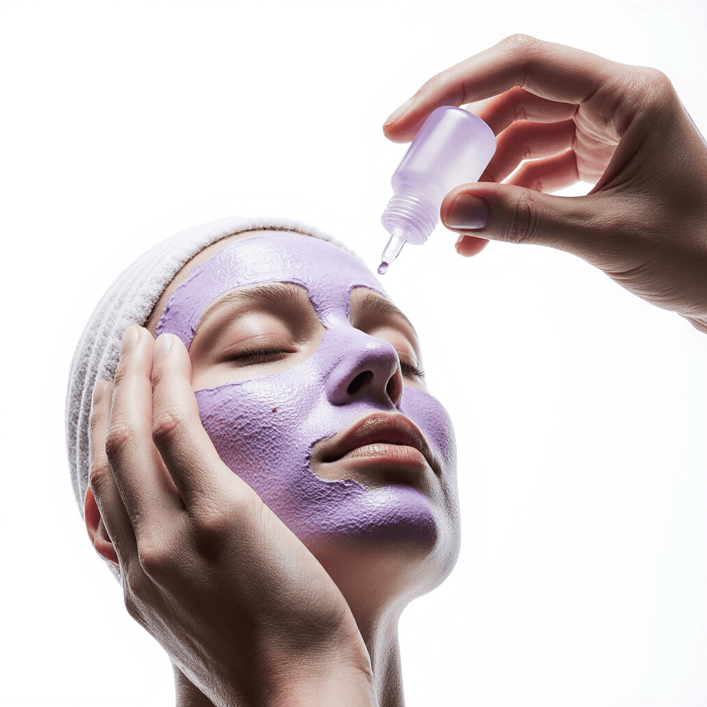 girl undergoing a cosmetic procedure