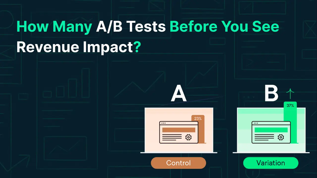 How Many A/B Tests Before You See Revenue Impact?