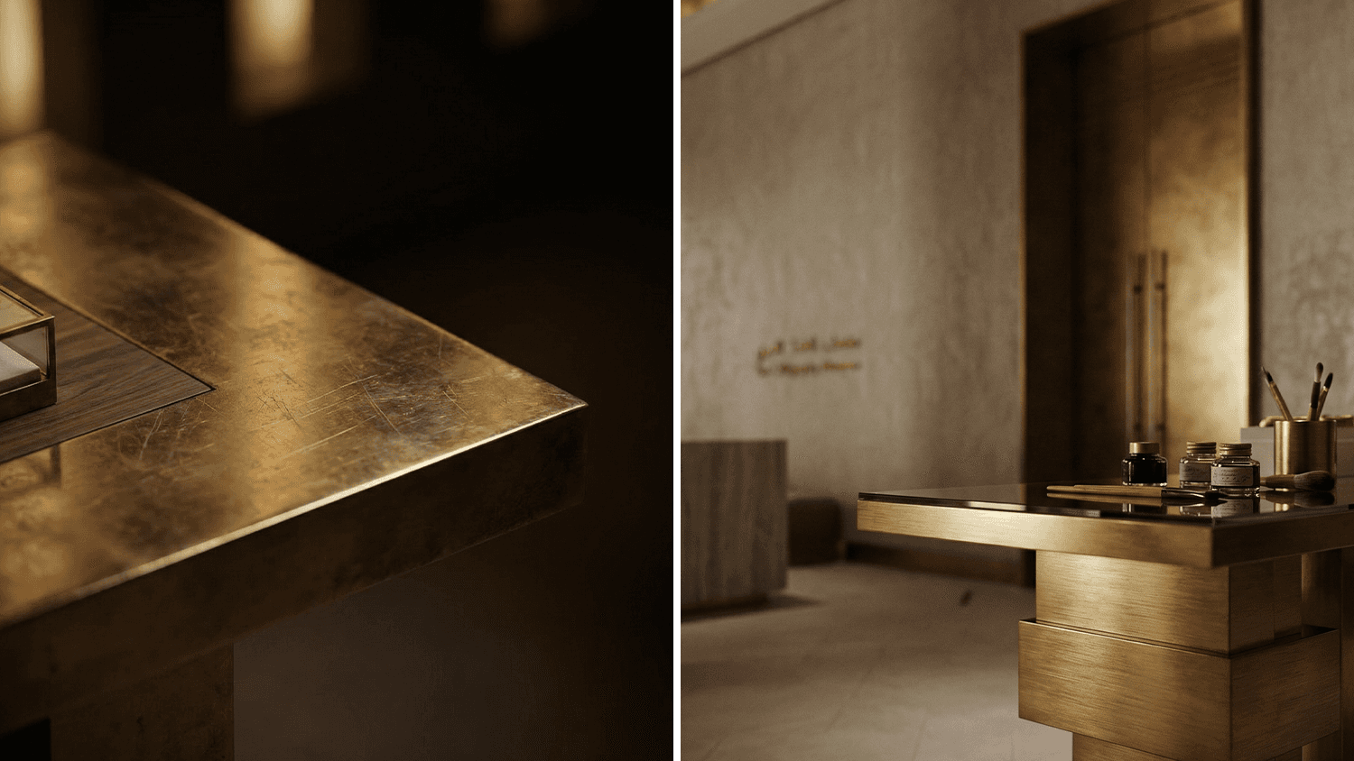 Interior Render grand entry hall