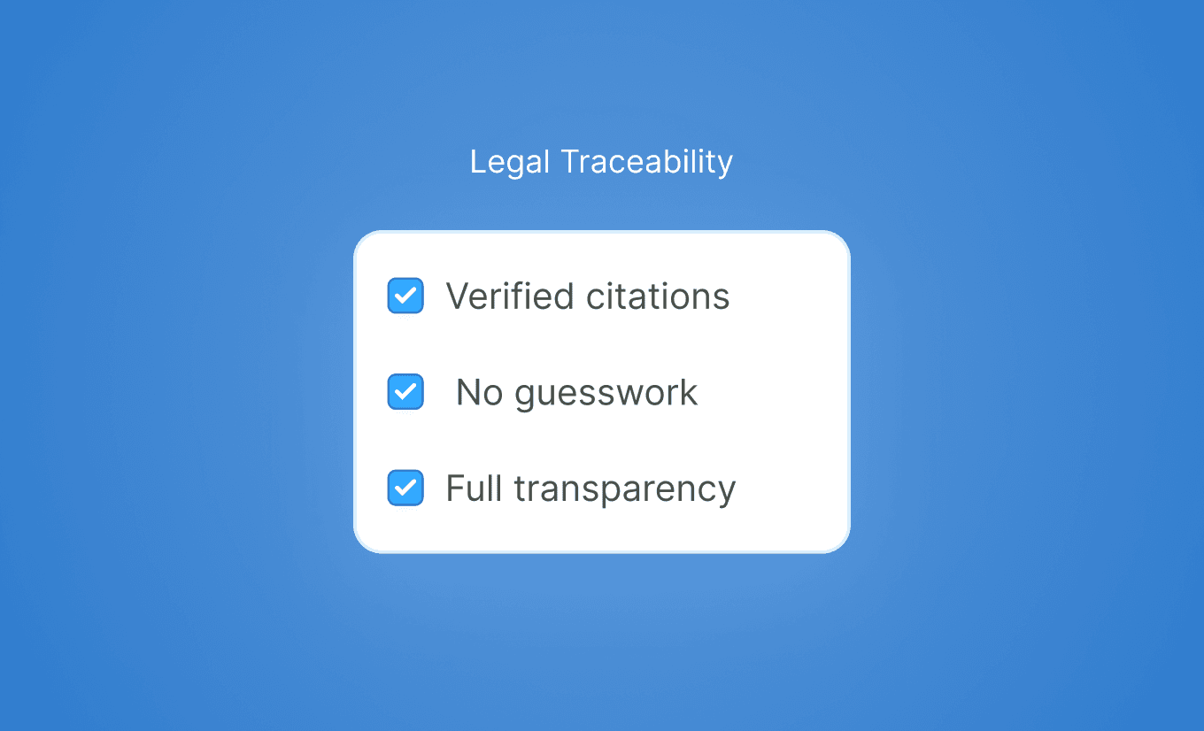 Legal Traceability