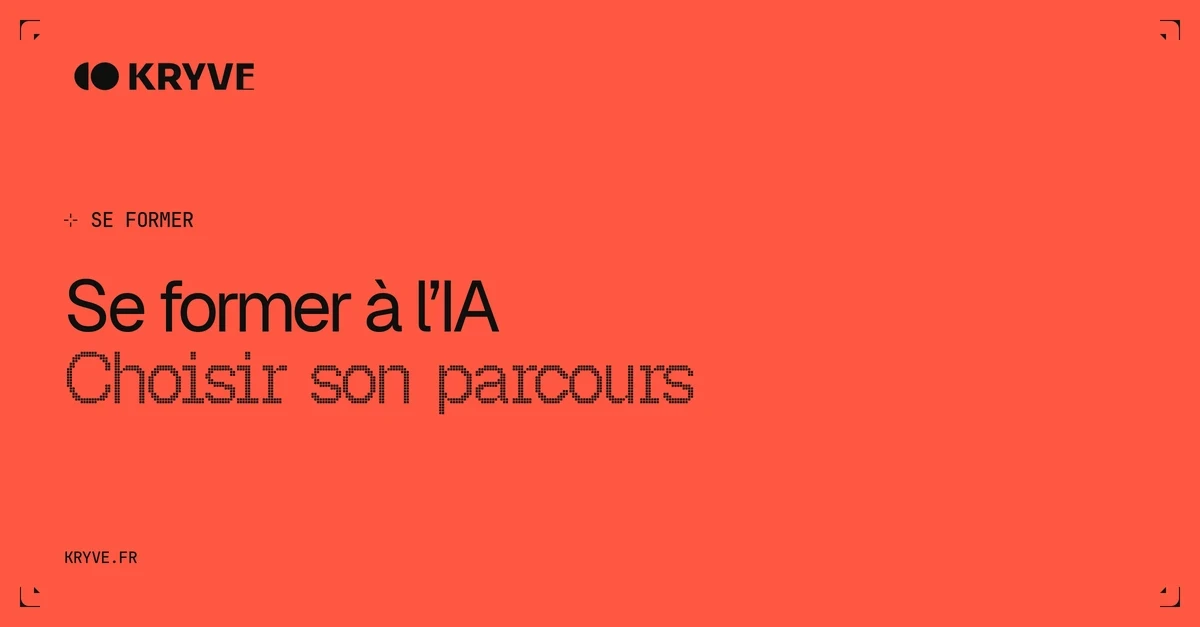 Se former à l’IA — Choisir son parcours
