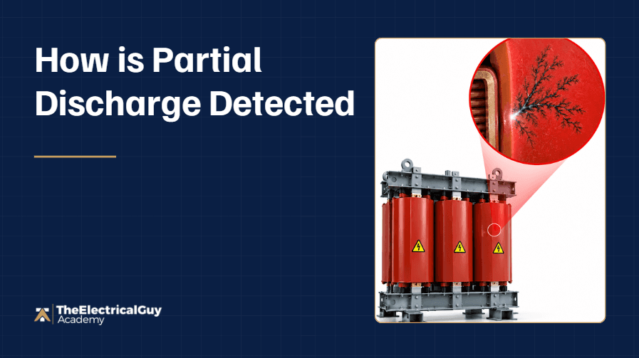 How is partial discharge detected