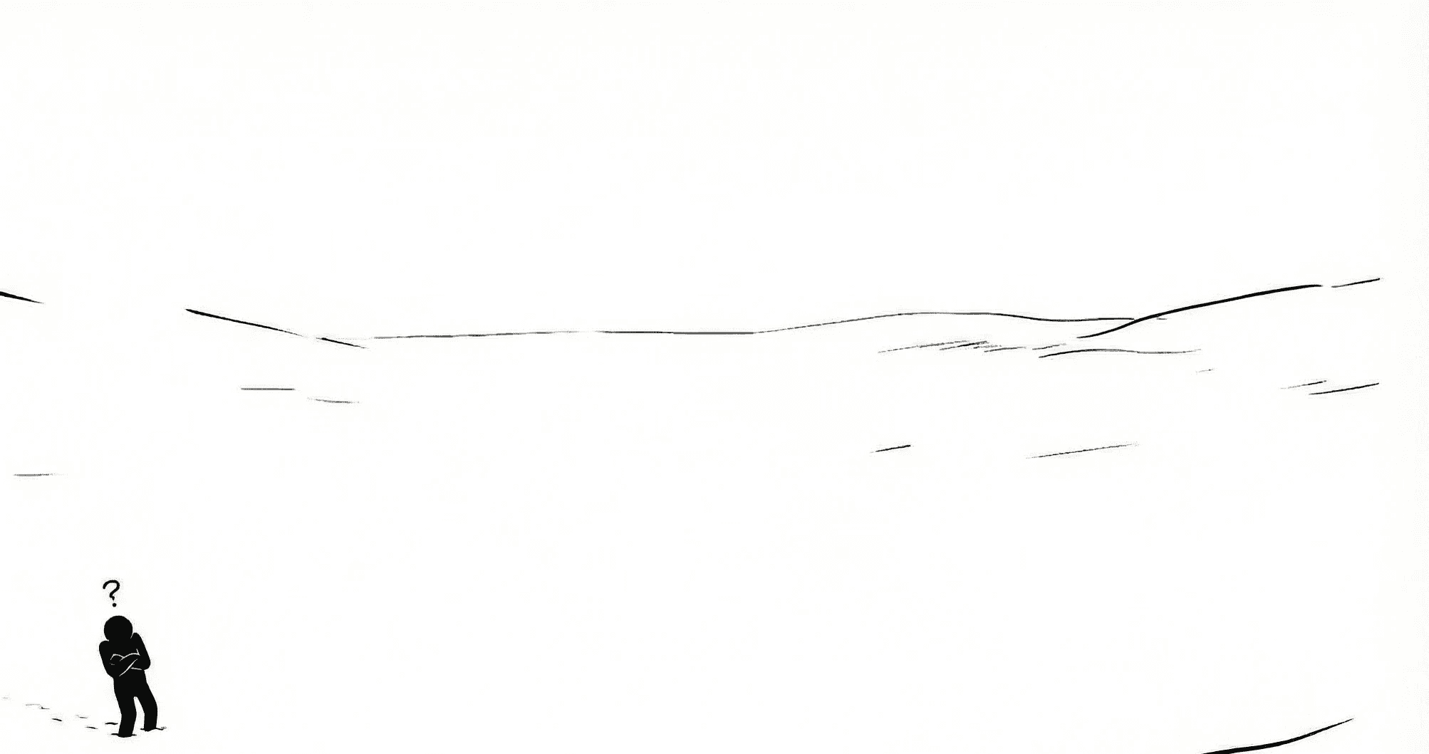 person walking on snowfield