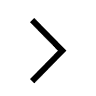 Google Fonts alt right icon in white color , rounded style and 300 weight indicating link