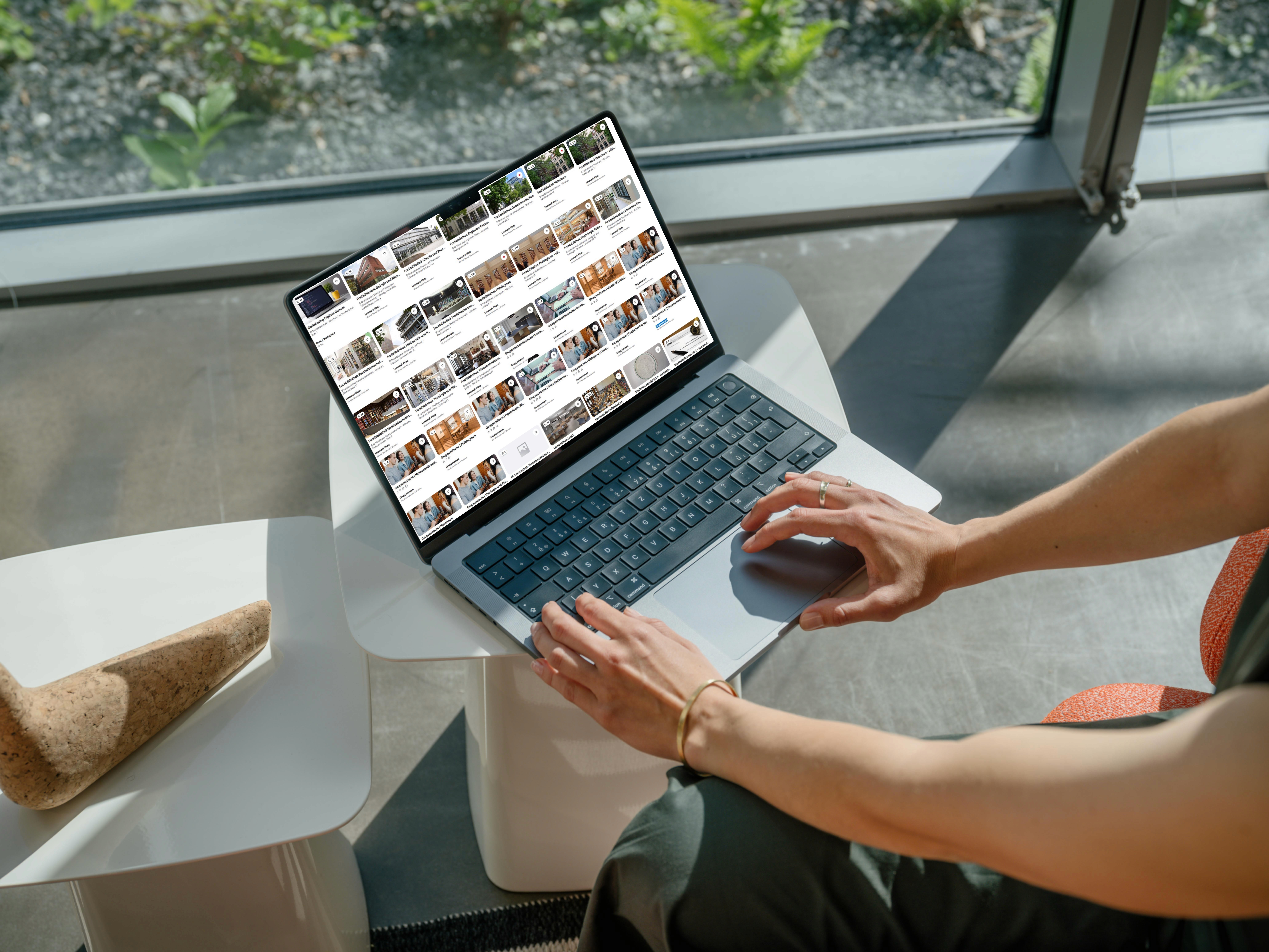 Lernplätze & -räume der Universitätsbibliothek der LMU, die mit anny buchbar gemacht werden