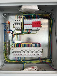 Smart energy sensors installed in a space-limited power distribution board