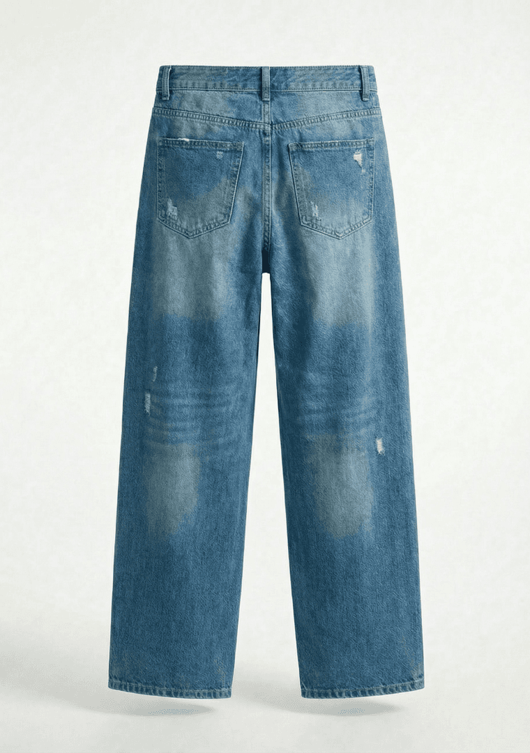 Essential Blue Baggy Jeans