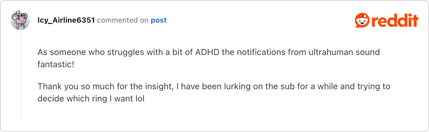 Post on Reddit