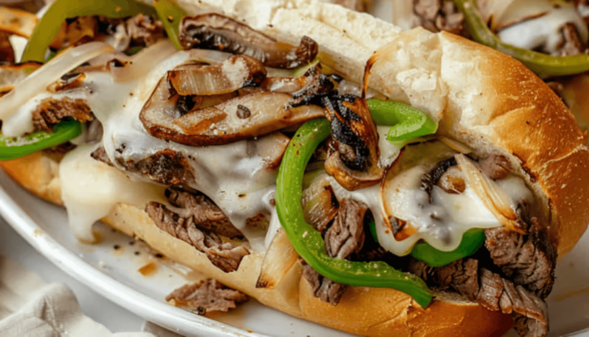 Philly Steak Sandwich 8 Inch