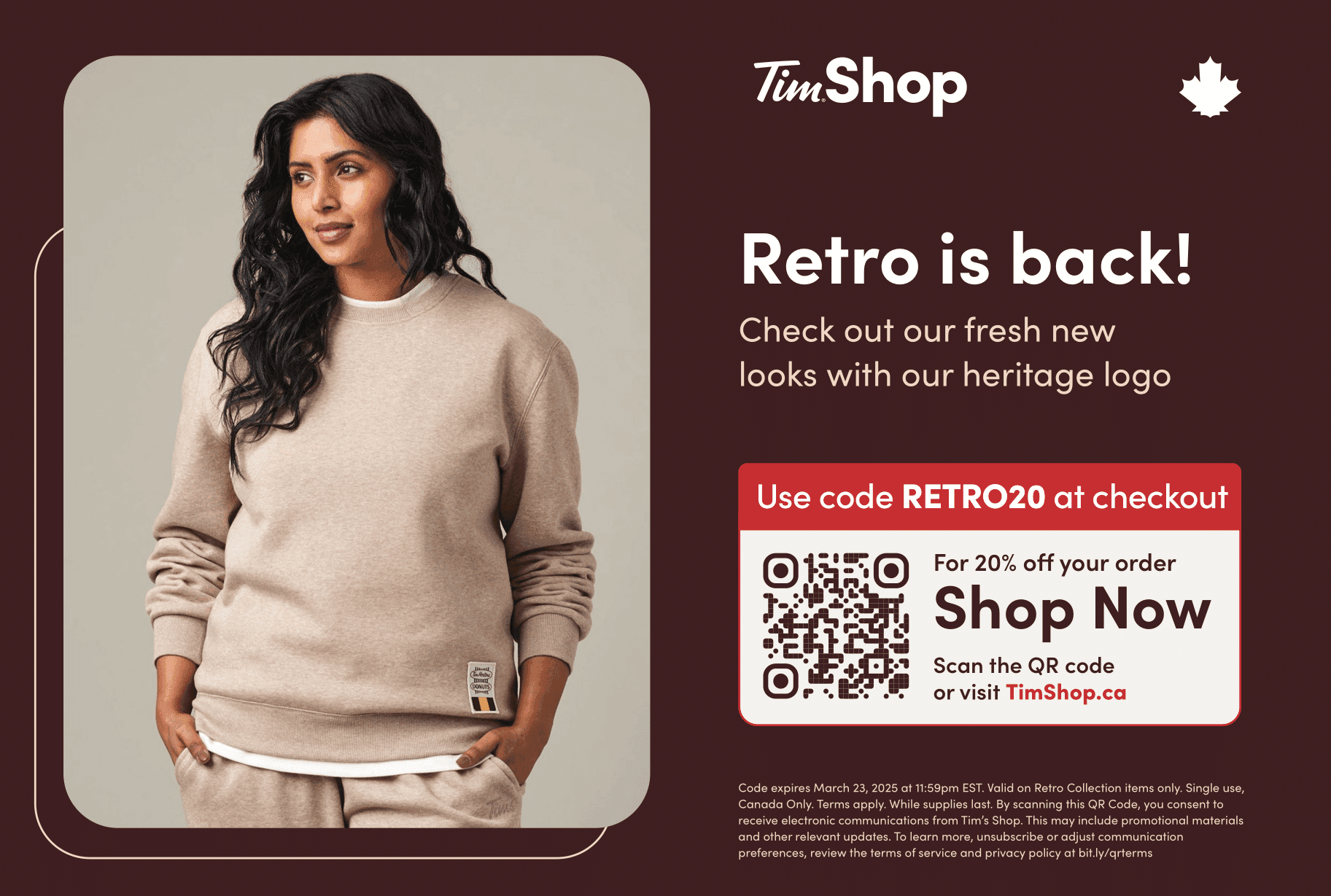 Harry Rosen Apparel Direct Mail Postcard