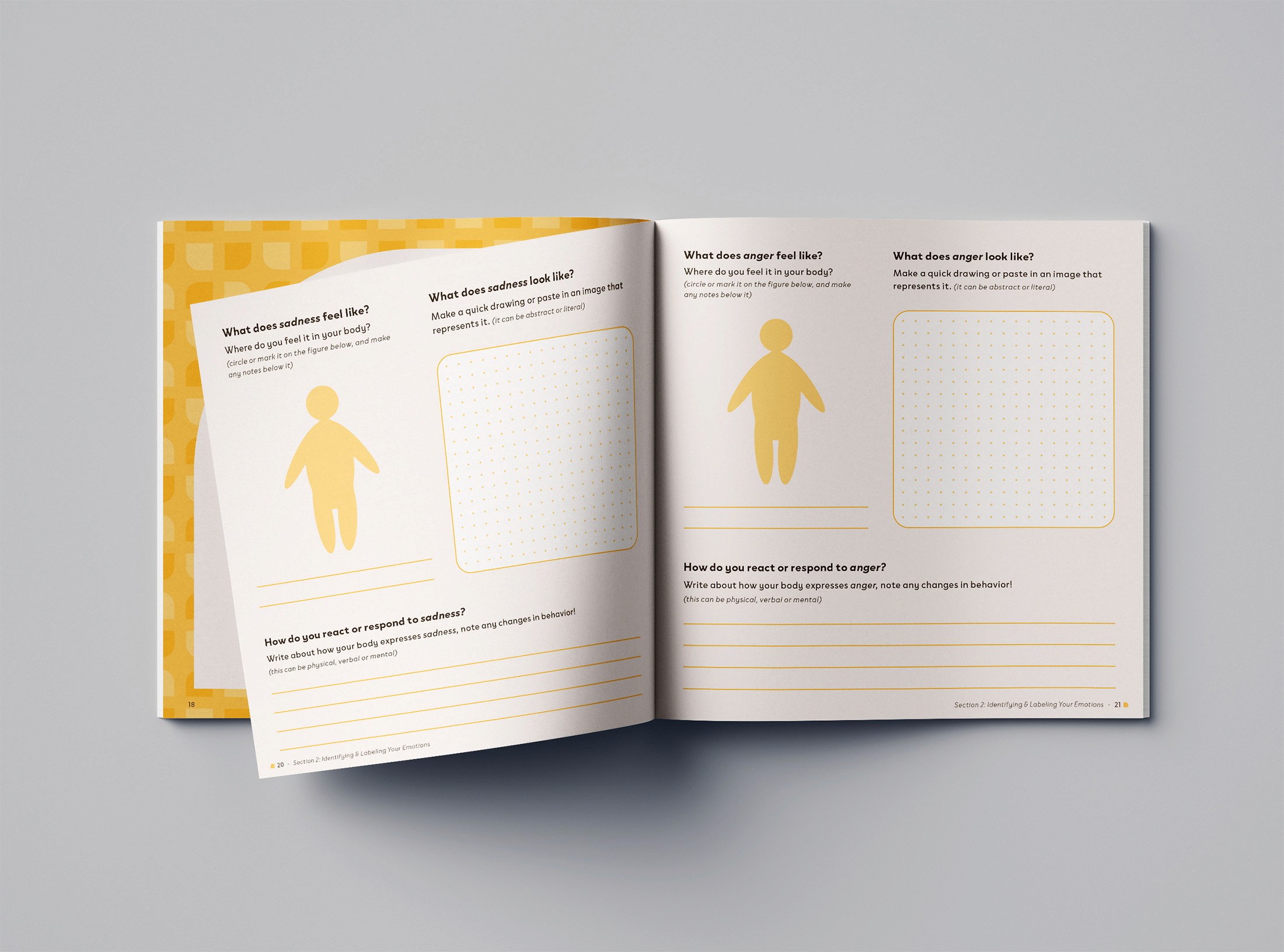 Spread showing another activity