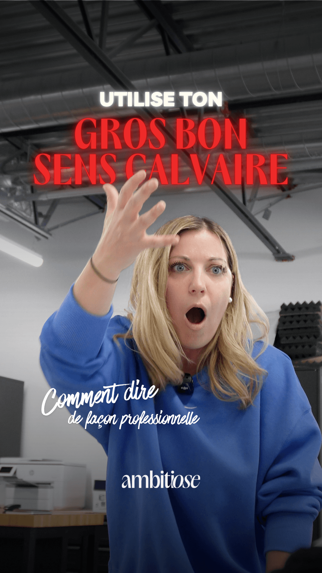Comment Dire Utilise Ton Gros Sens