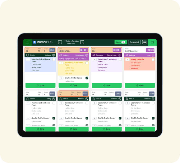 kitchen staffs manage restaurant procurement and inventory