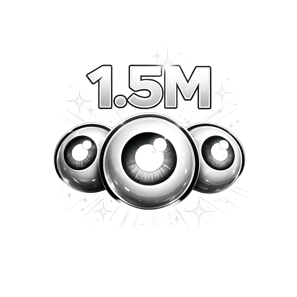 An image of '1.5 million eyeballs'