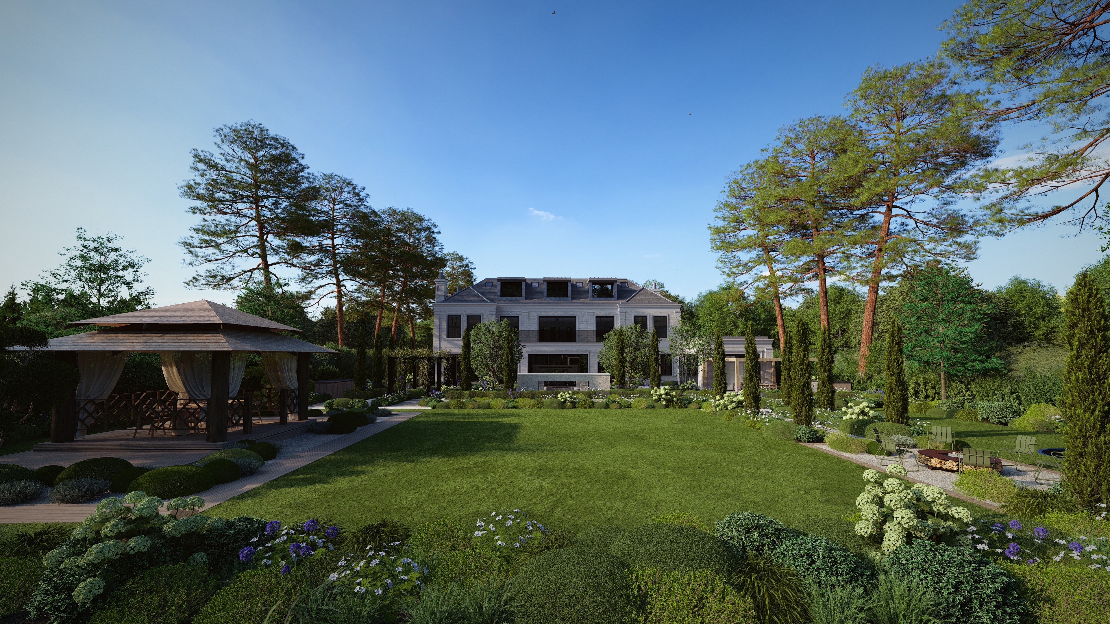 Garden Design CGI Visualisation