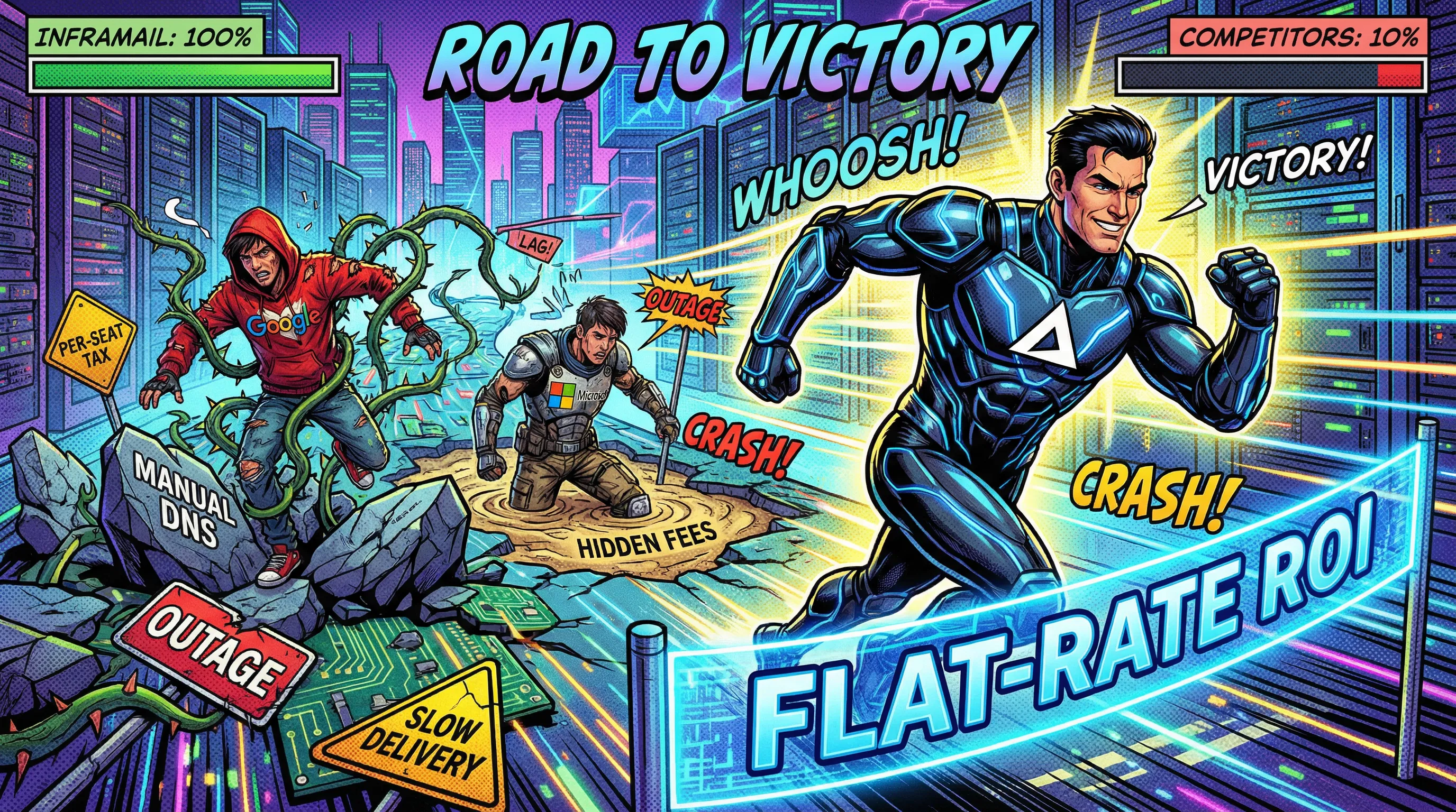 Cold Email Infrastructure ROI Calculator: Infraforge vs Inframail