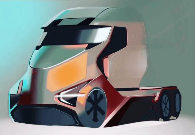 Truck render by Saleem, AYA Design Academy