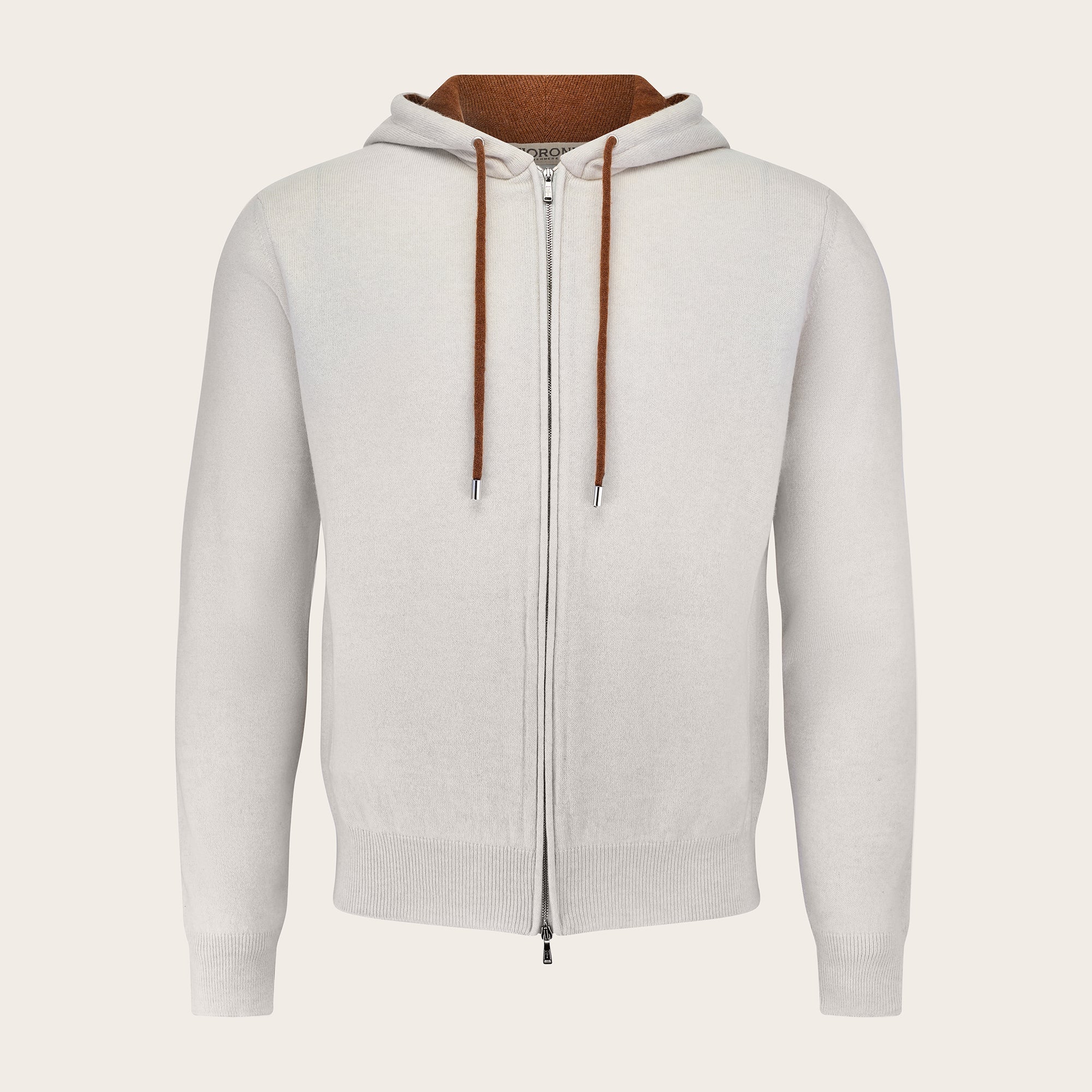 Cashmere Zipper Hoodie - Mandelli UK