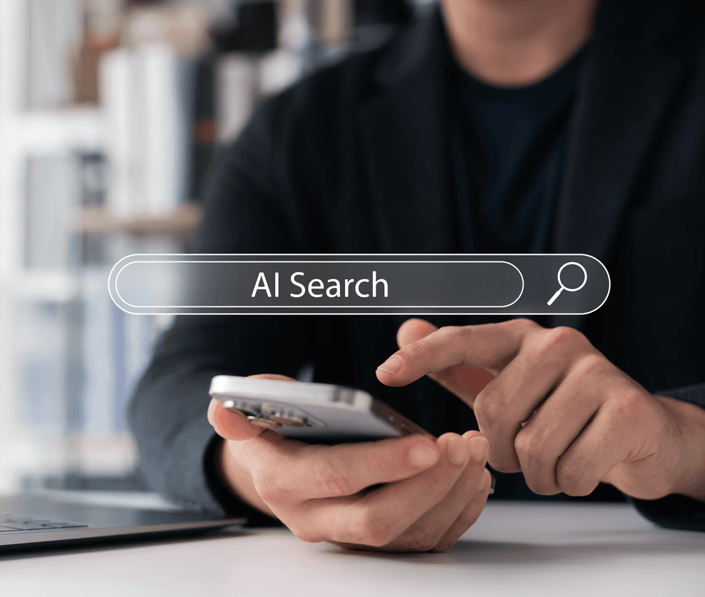 AI search results