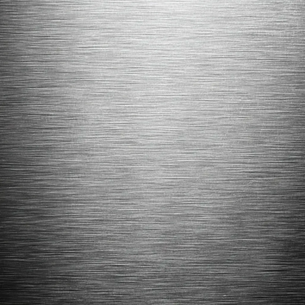 brushed stainless steel
