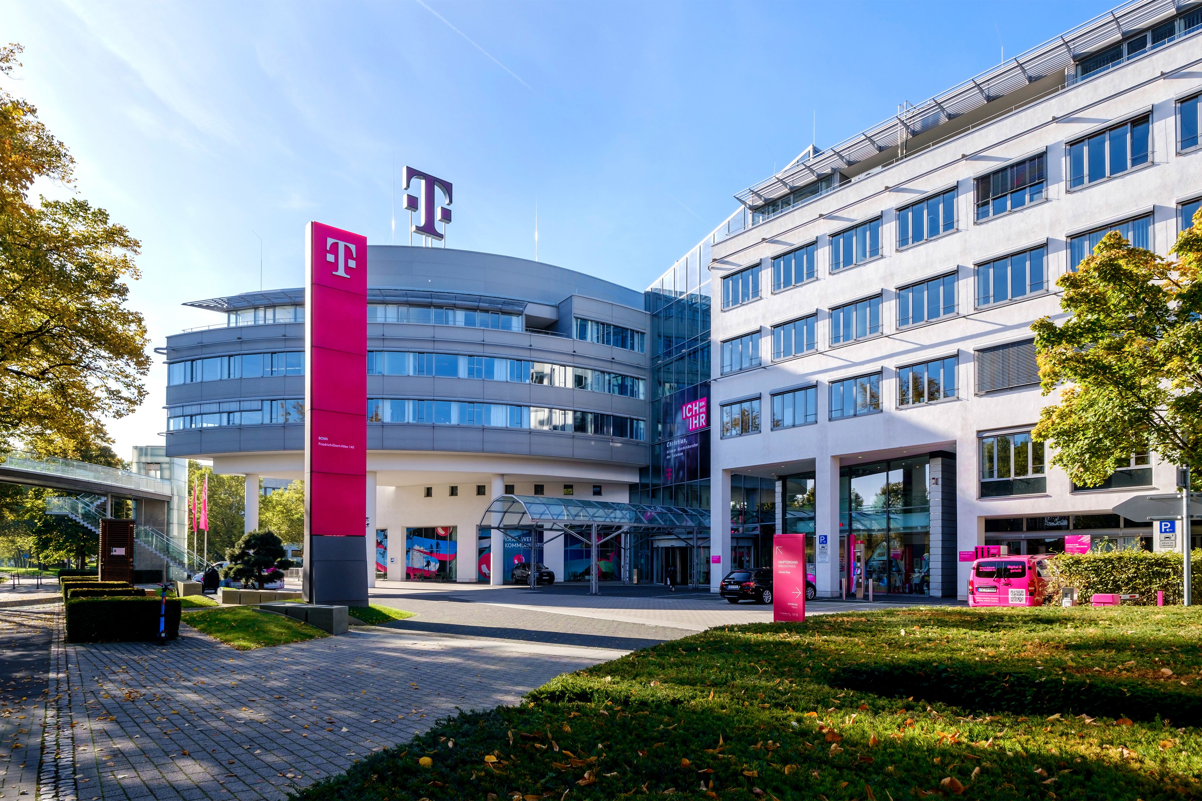 headquarters Deutsche Telekom at Bonn, Germany