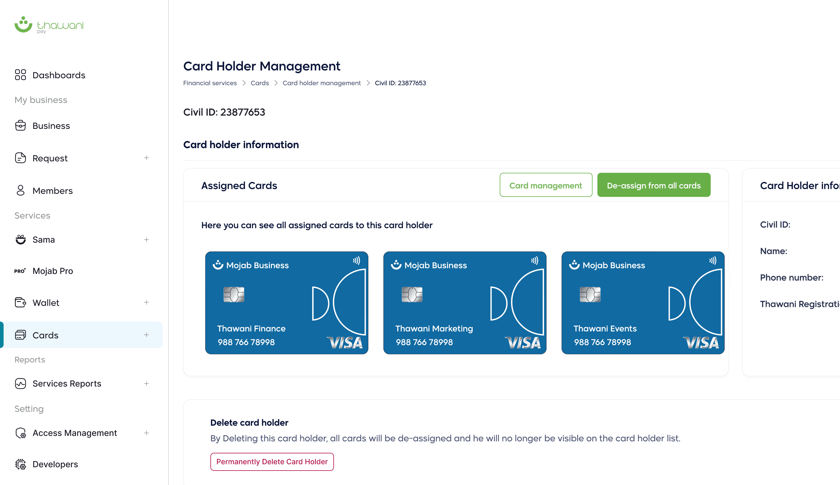 Corporate Card Management