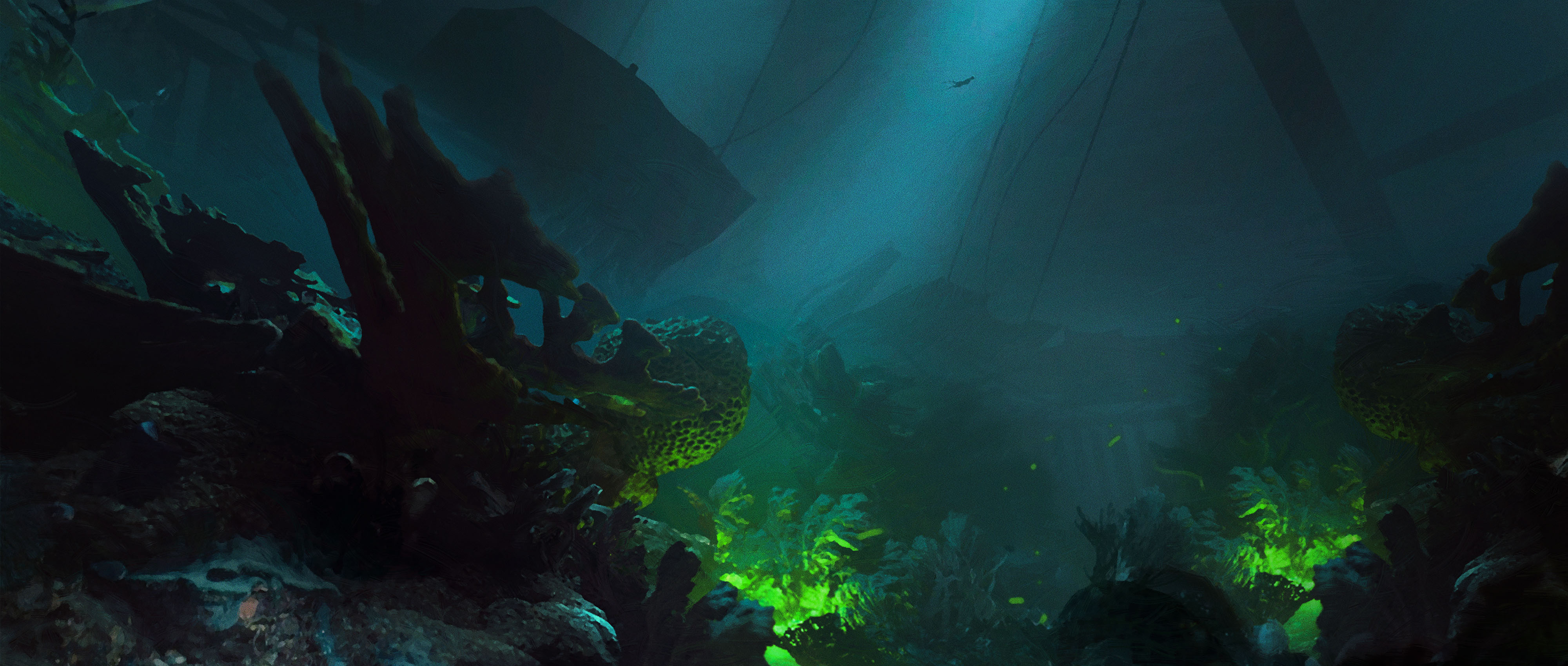 Kizazi Moto environment concept – grounded world design with elevated visual identity