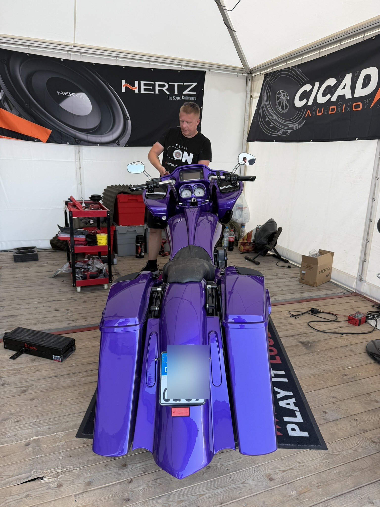 Impression der MotorCycle Audio Crew – Harley Days Hamburg 2026