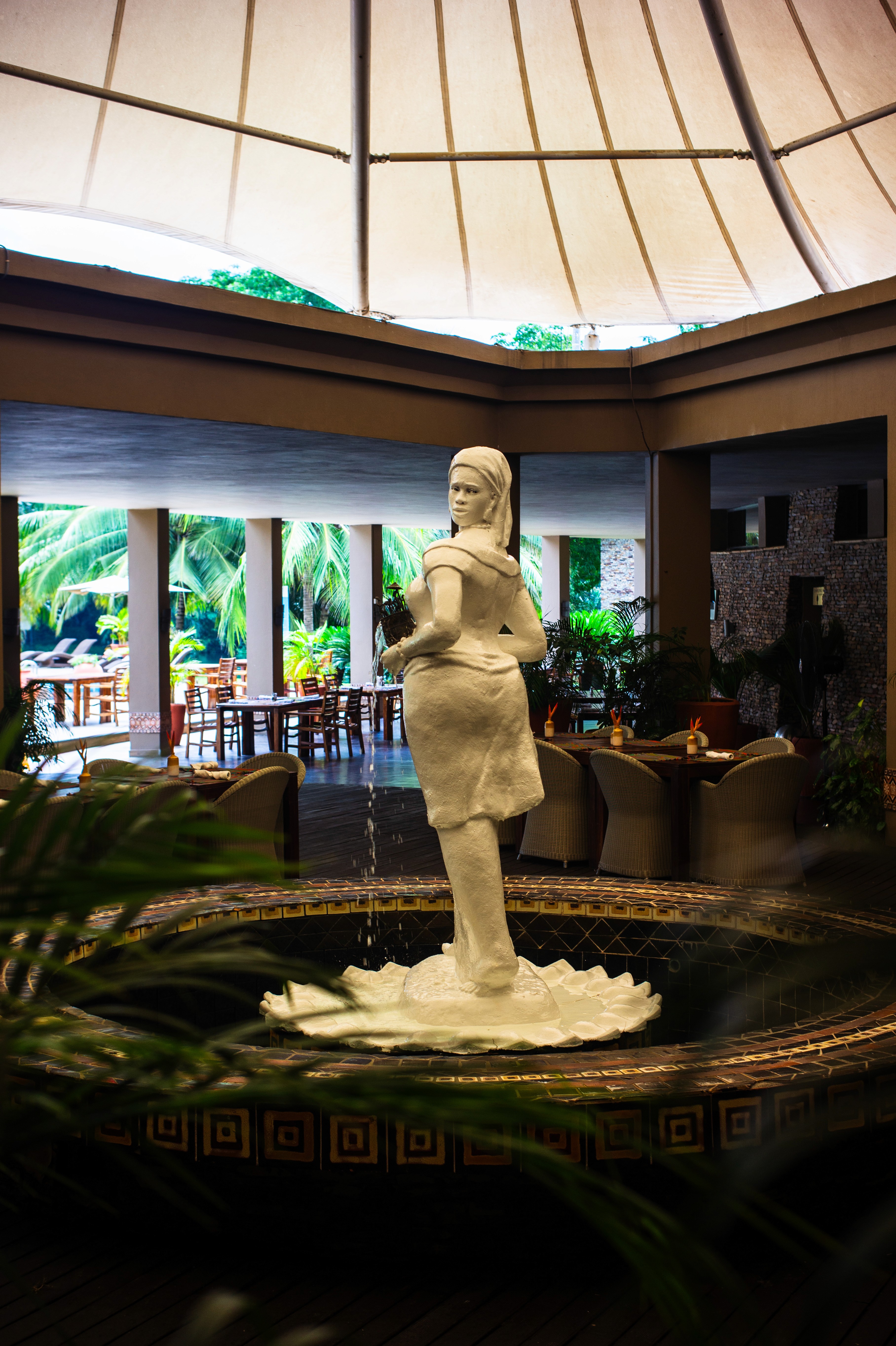 Statue at the Royal Senchi Hotel & Resort