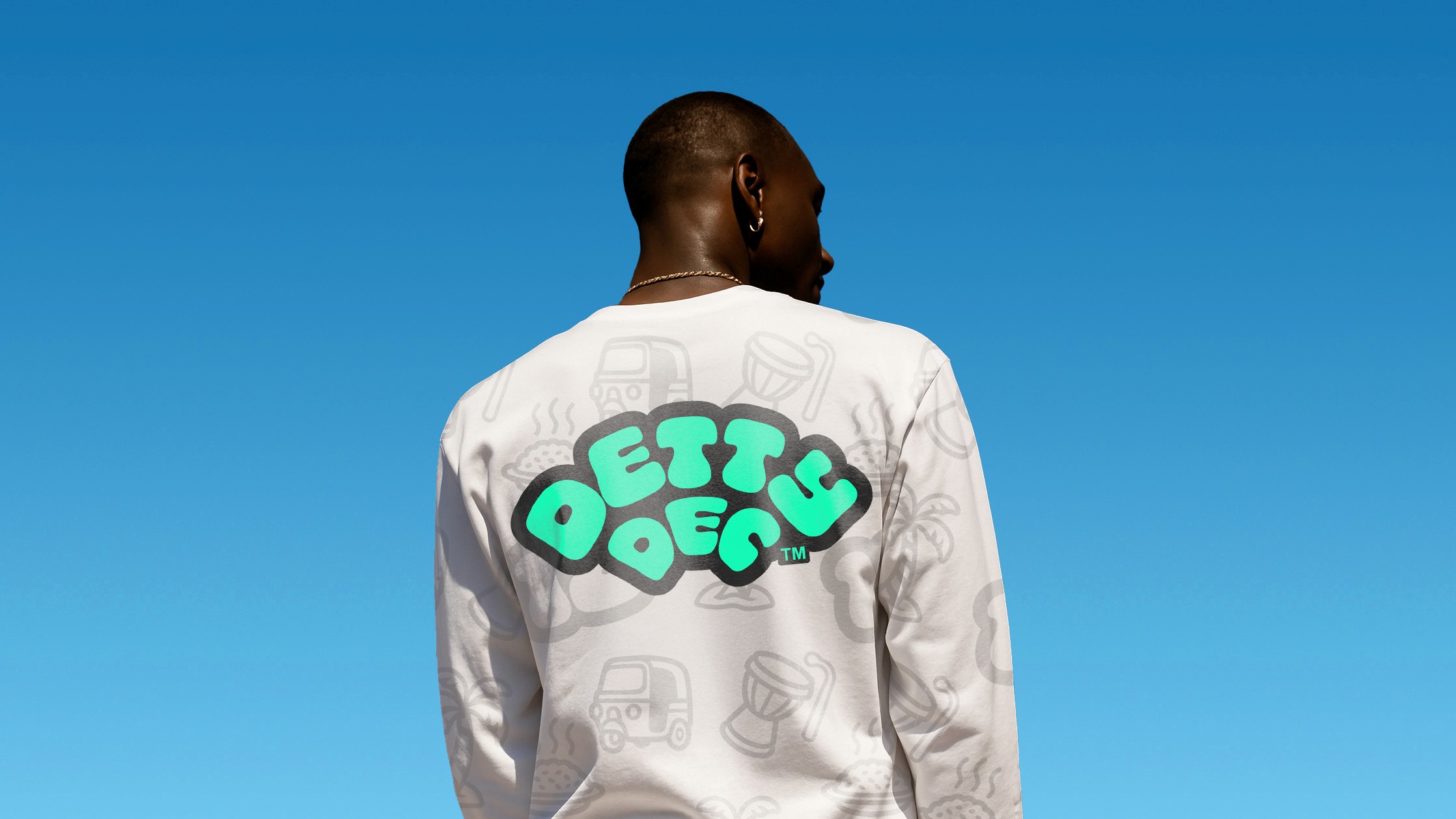 Detty December Fest visual identity application—  logo system by MetaCraft. 