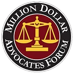 Million dollar advocates forum badge