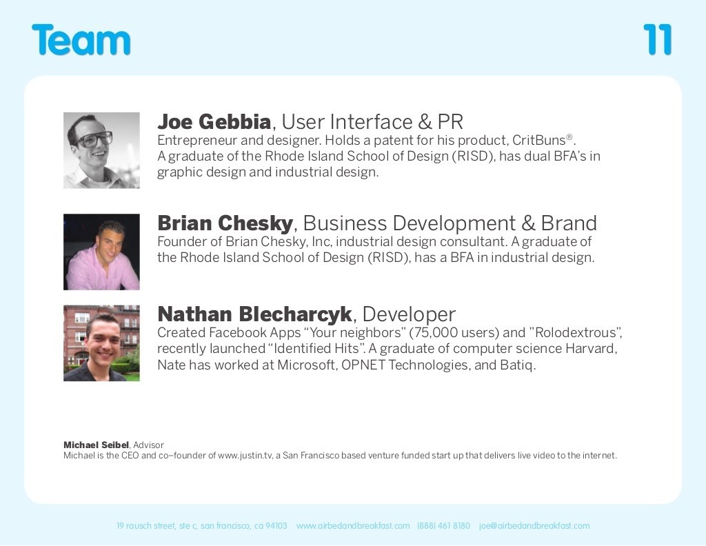 Airbnb Management Team
