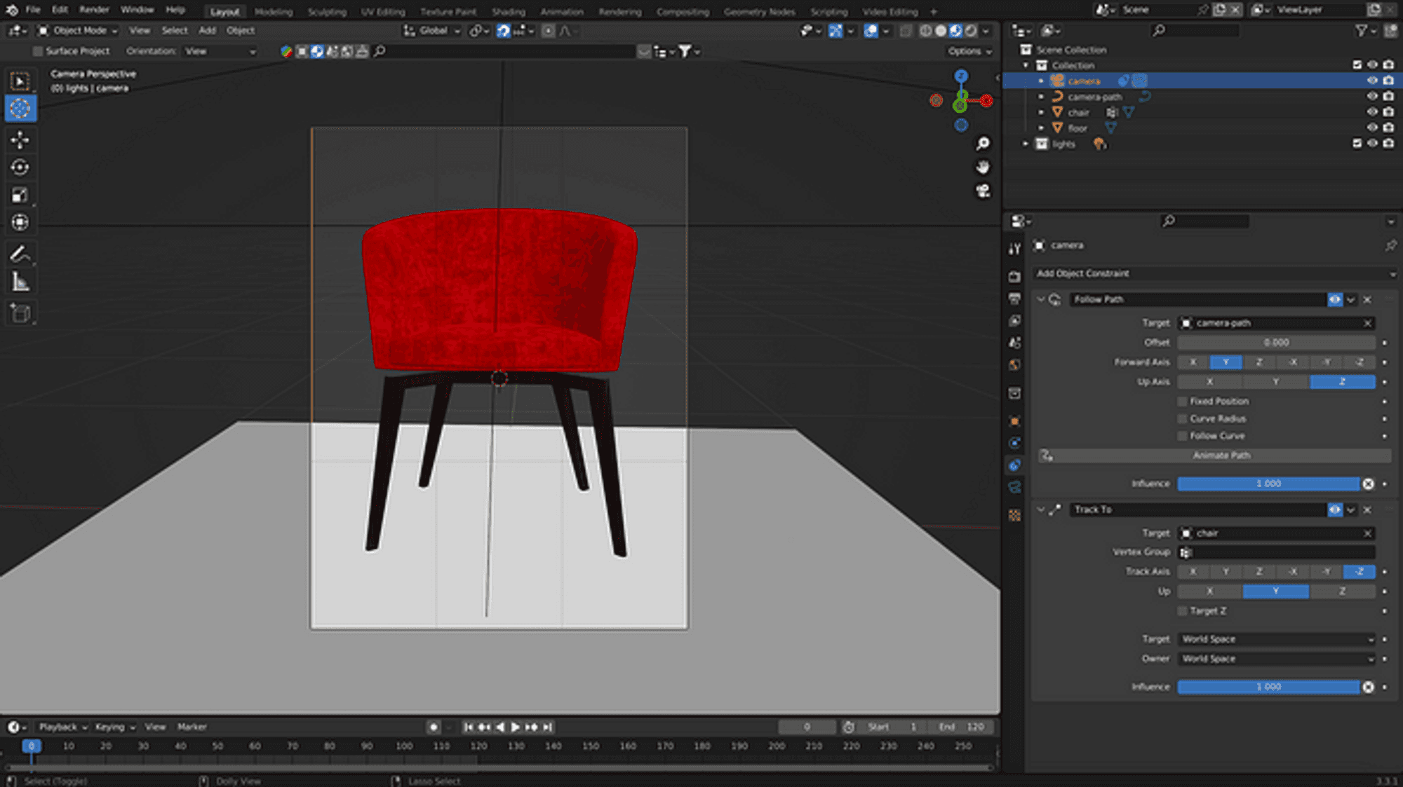 object constraints properties