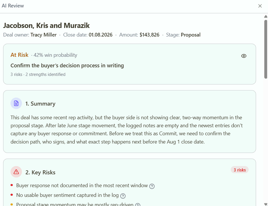 AI Deal Review Agent