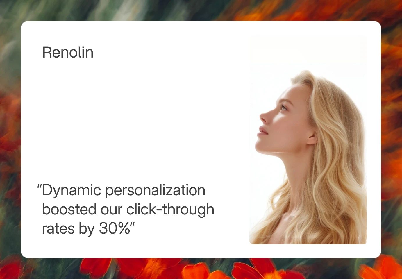 Renolin's Success Story