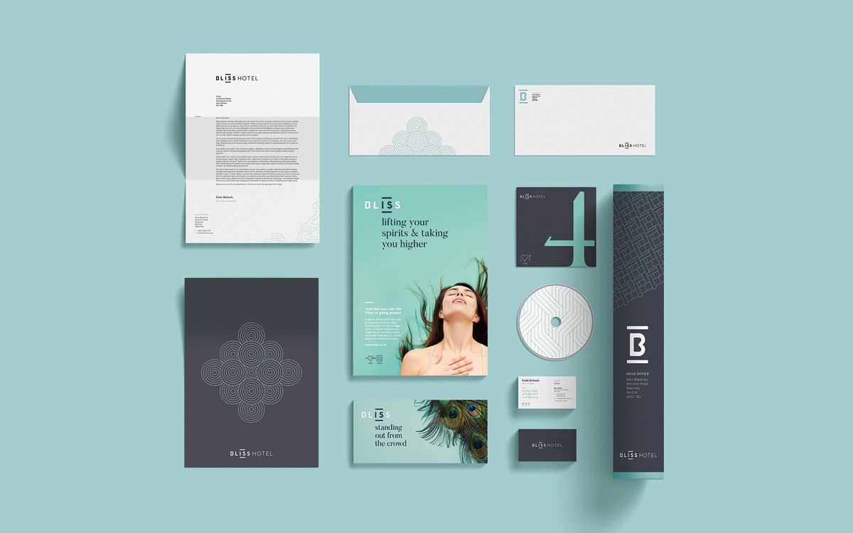 Flatlay showcasing brand assets