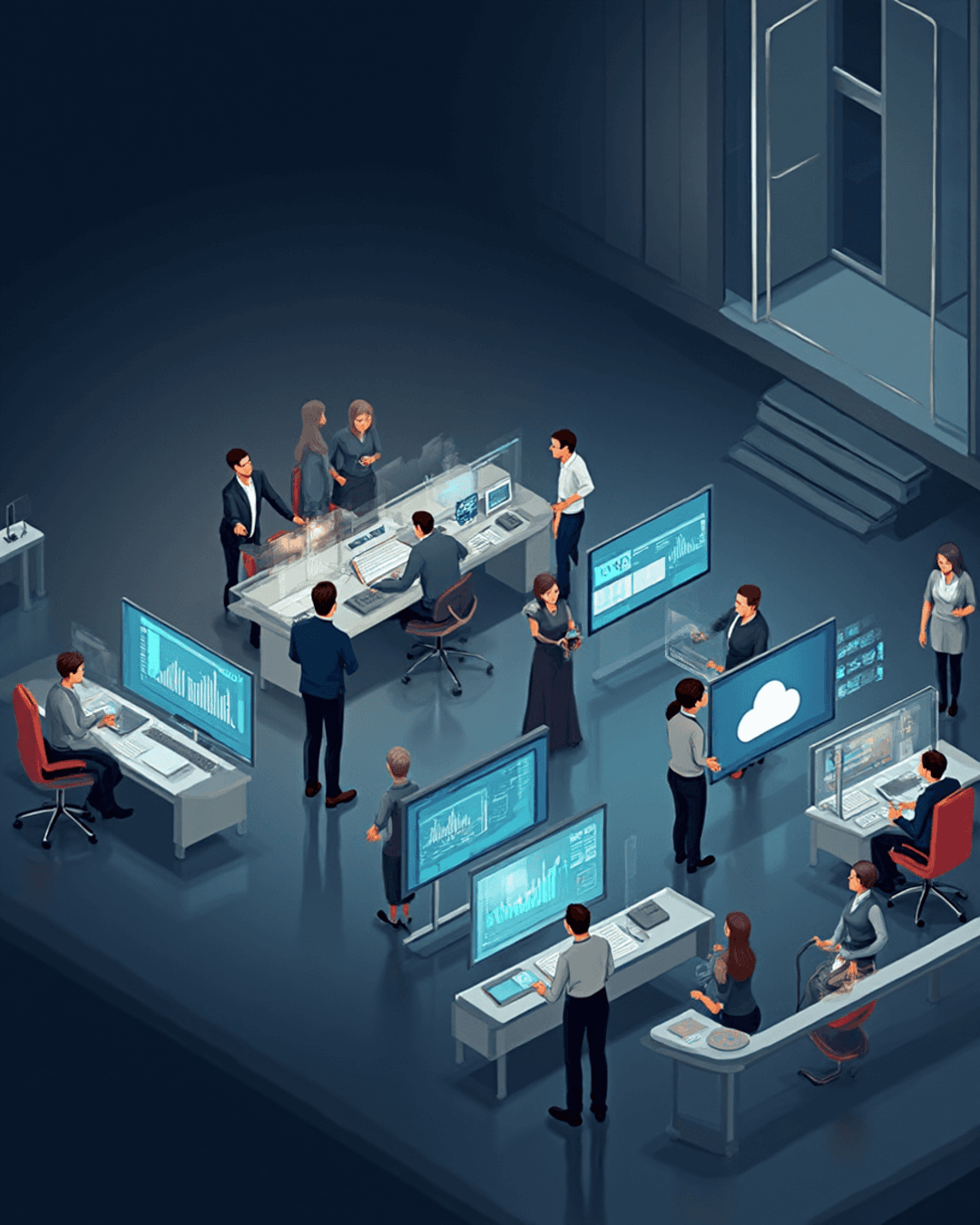 photography of people inside room during daytime