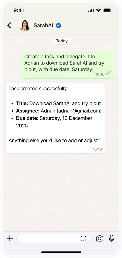 Do It All on WhatsApp