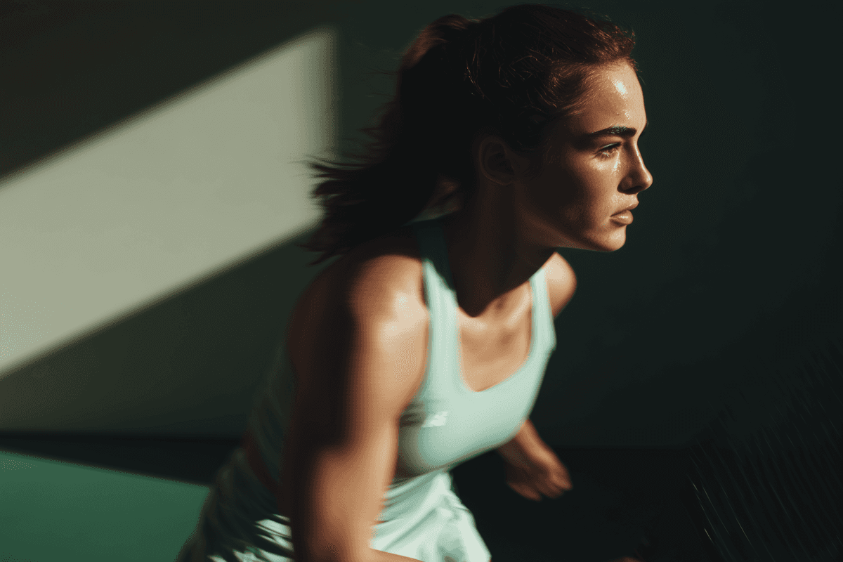 Dynamic Athletic Portrait