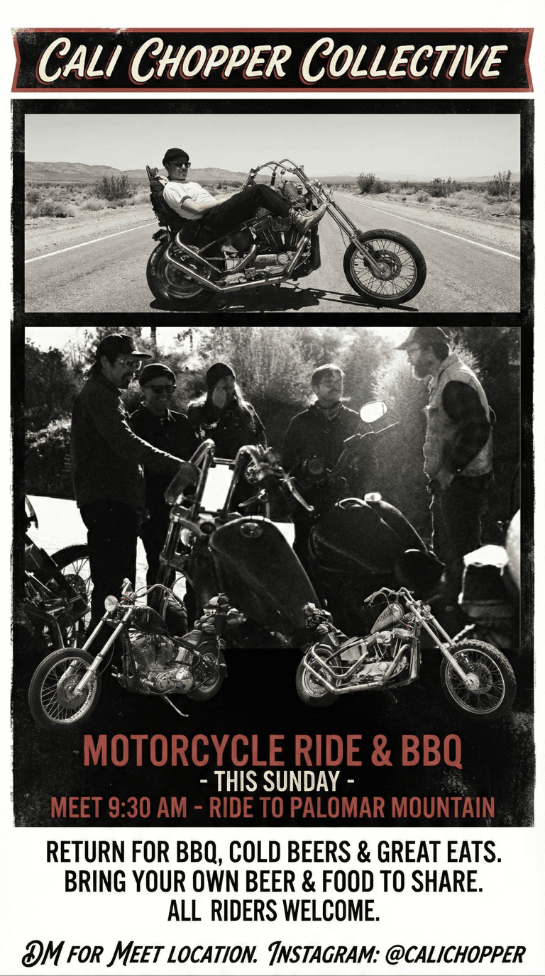 Last CHOPPER BBQ of the Year