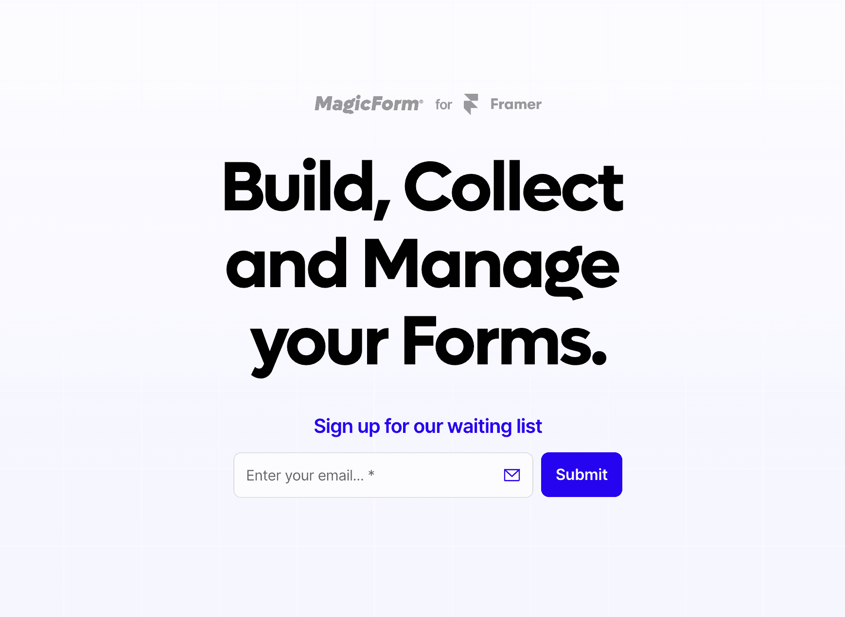magicform email component