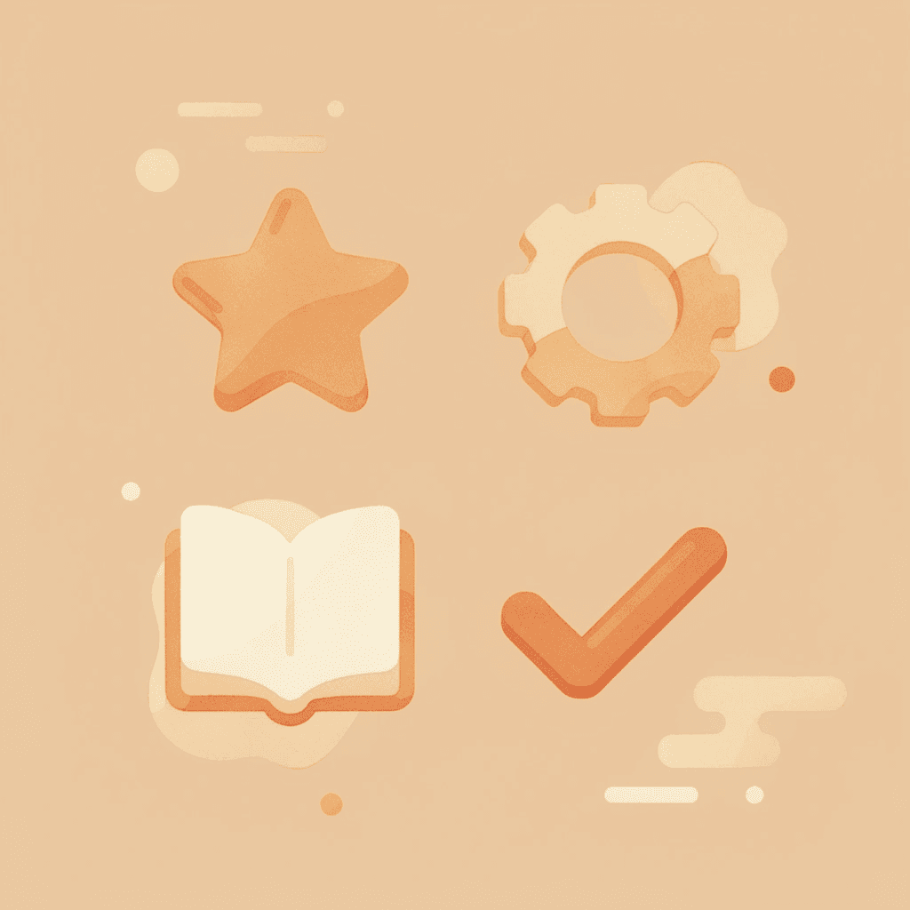 Four icons representing mobile SEO agency evaluation criteria - Mobile SEO Agency 