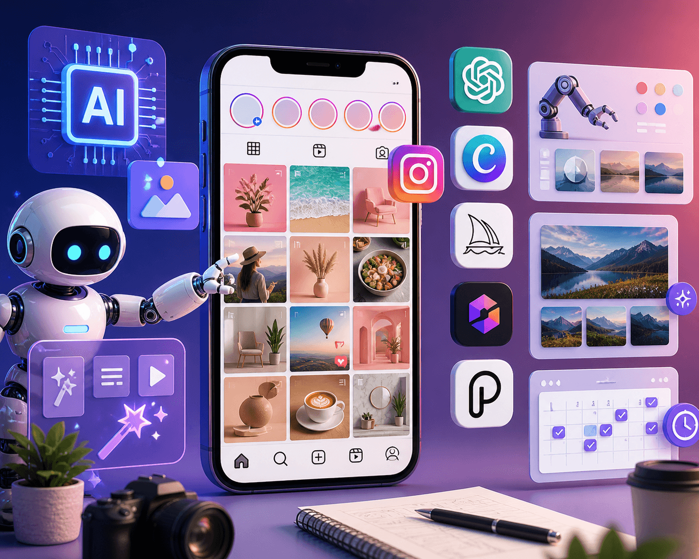 Best AI Tools to Create Instagram Posts Automatically in 2026