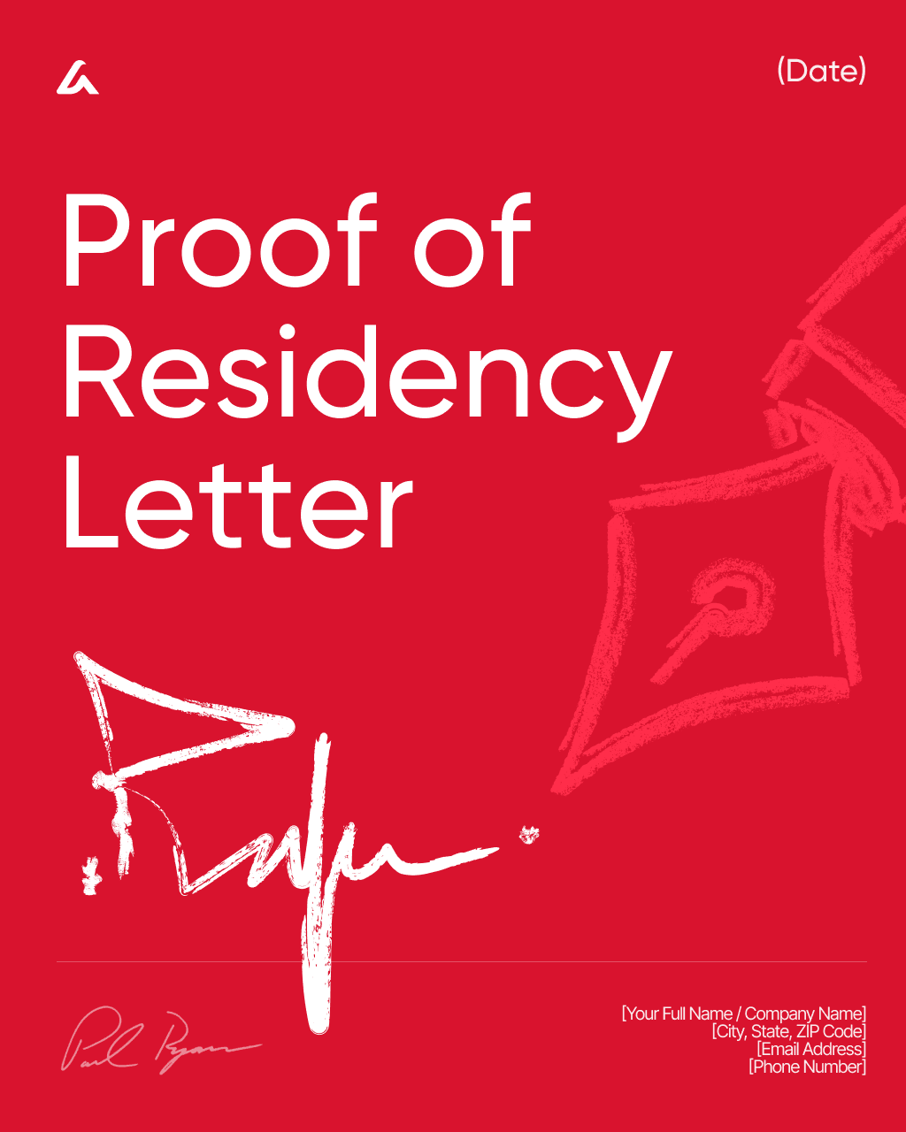 Proof of Residency Letter
