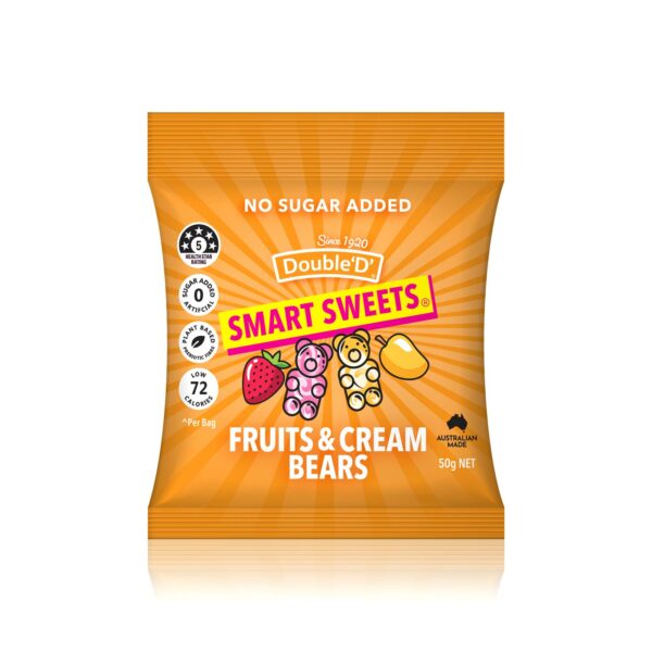 Fruits And Cream Bears 50g