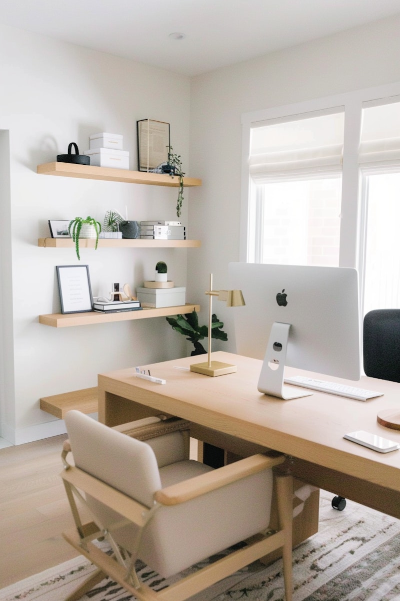 desk setup