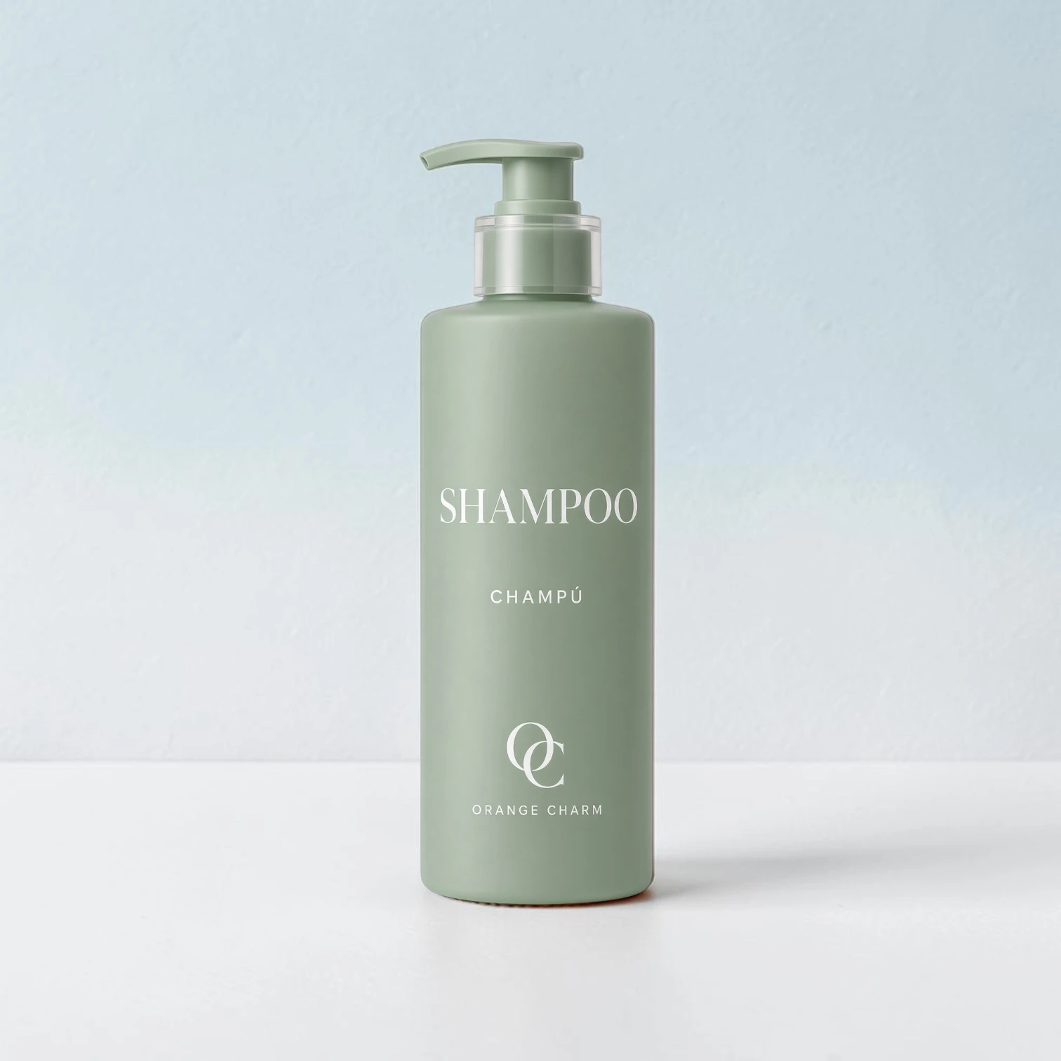 Private label hotel amenities set with shampoo and body wash