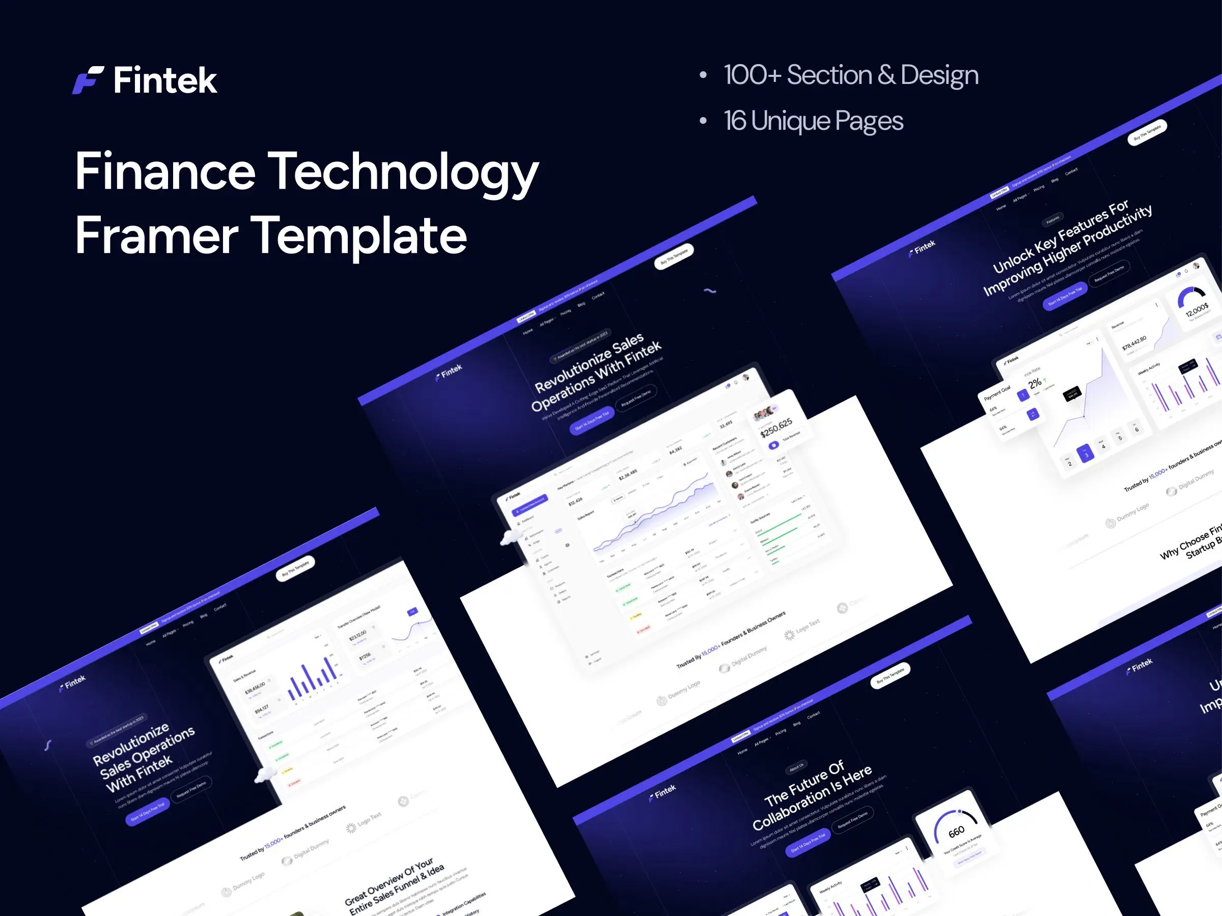 fintek finance & fintech templates