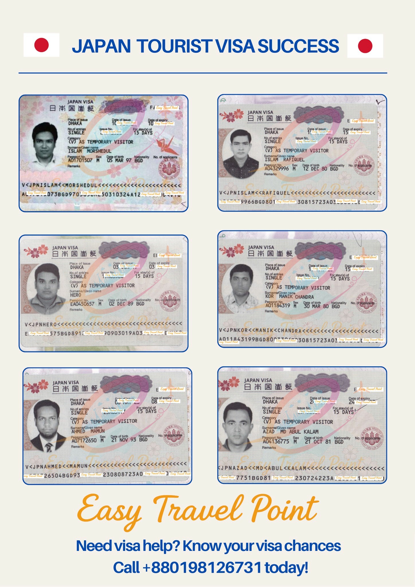 Japan Visa Success