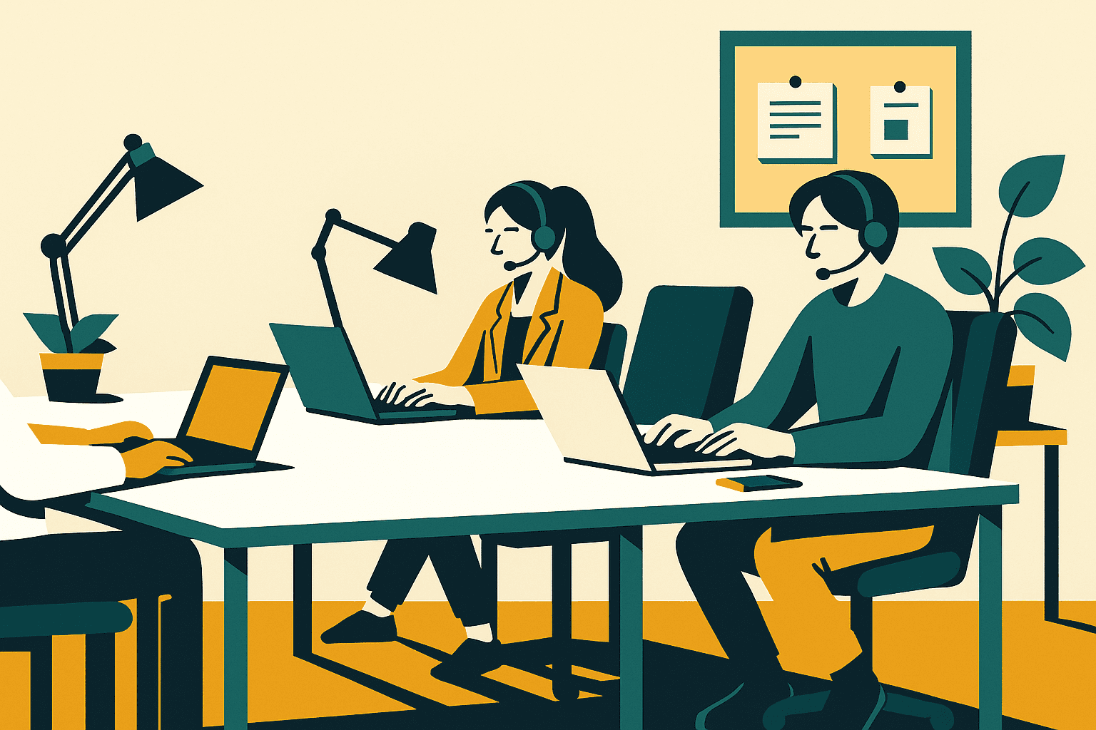 Due donne sorridenti si stringono la mano in un ufficio moderno, segno di un accordo professionale.